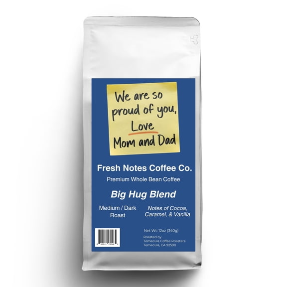 Fresh Notes Coffee Co. - Proud Mom and Dad Premium Whole Bean Coffee