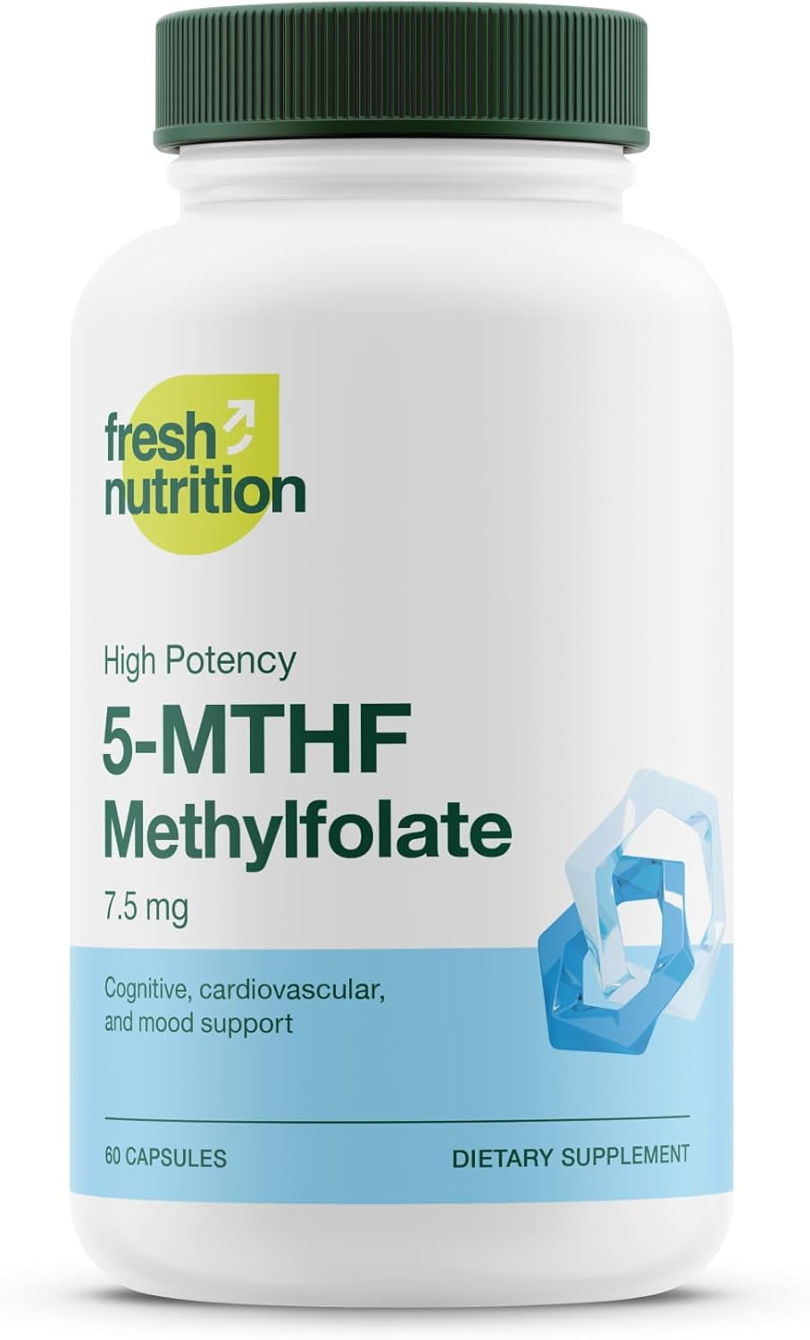 Fresh Methylfolate 7.5mg 60 - Herbal formulas for pharmacies - Walmart ...