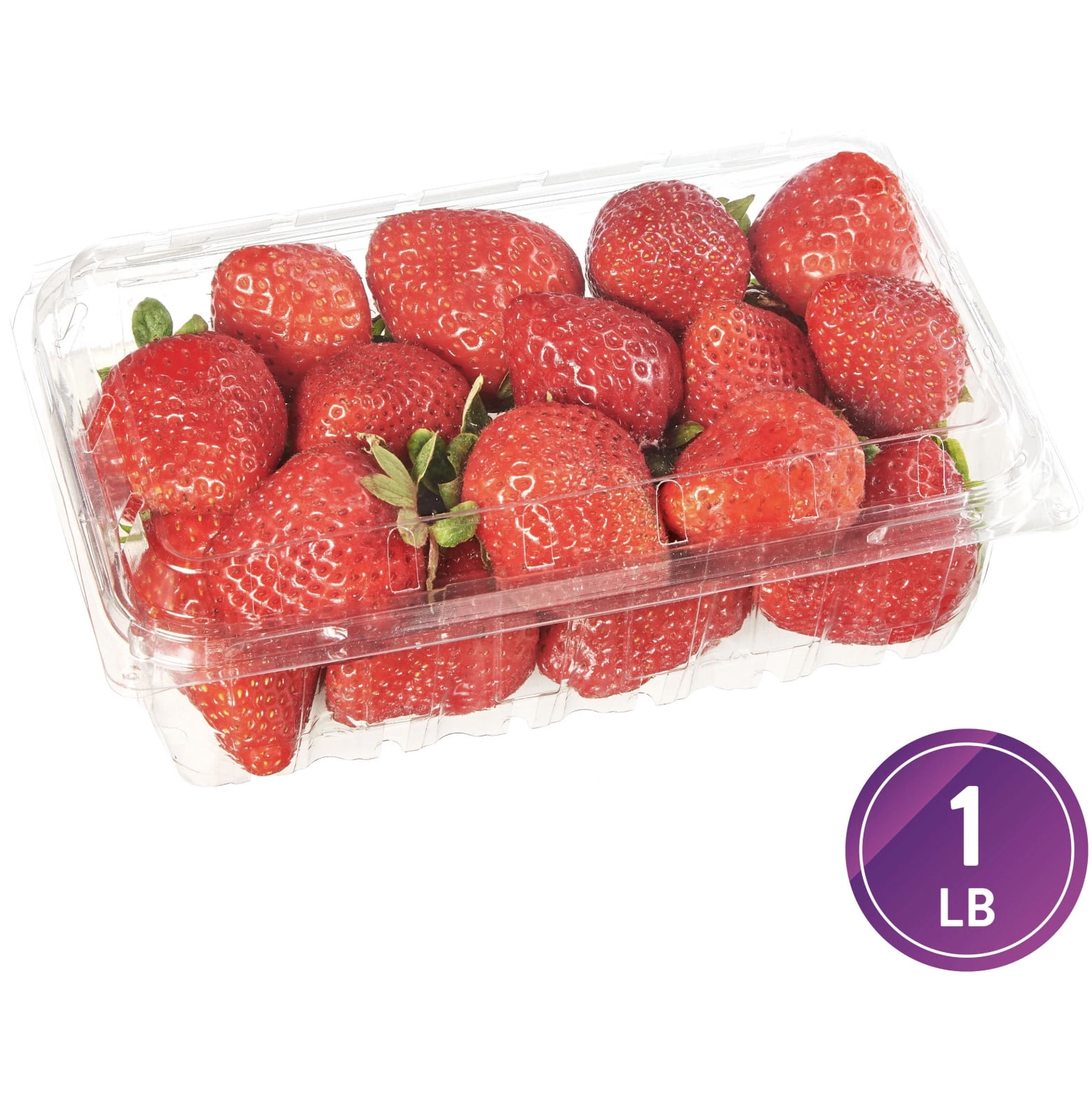 PRODUCE UNBRANDED Fresh Hydroponic Grown Strawberries, 1 lb Container