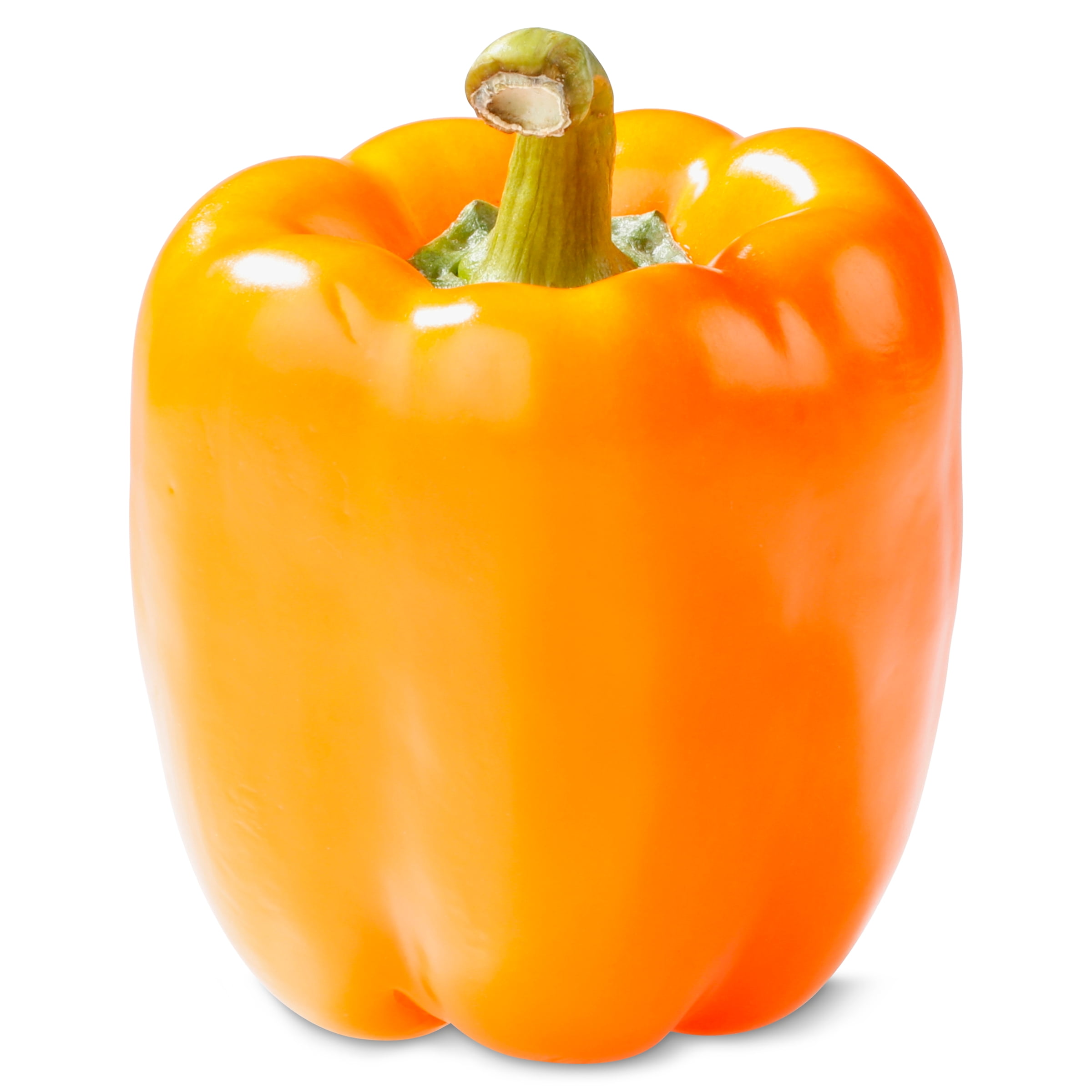 Fresh Orange Bell Peppers