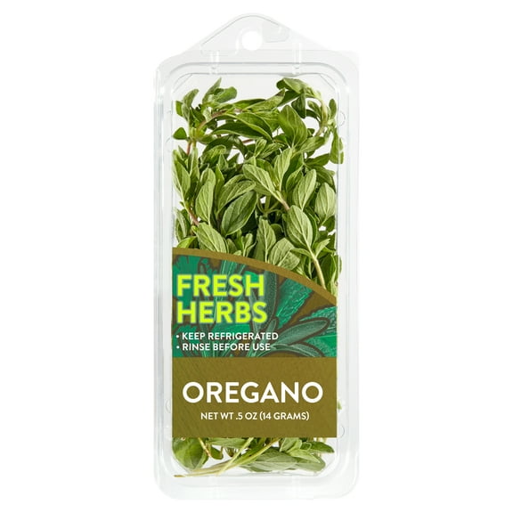 Fresh Oregano, .50 oz Clamshell