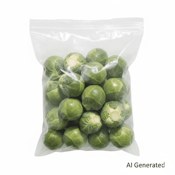 Fresh Organic Whole Brussels Sprouts, 1 lb Bag