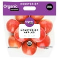 thumbnail image 1 of Fresh Organic Honeycrisp Apples, 2 lb Pouch, 1 of 7