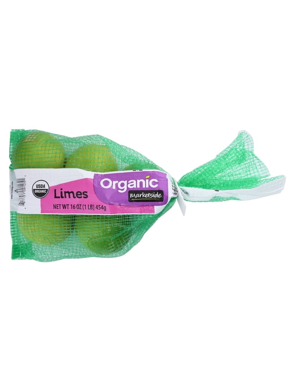Fresh Organic Limes, 1 lb Bag