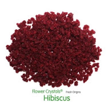 Fresh Origins 185HIBISCUS4OZ12 Flower Crystals Hibiscus- 4 oz. - 6 pack