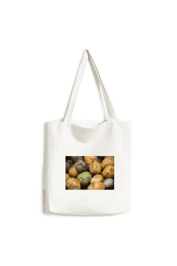 Fresh Papaya Picture Nature Photograph Tote Canvas Bag Shopping Satchel Casual Handbag