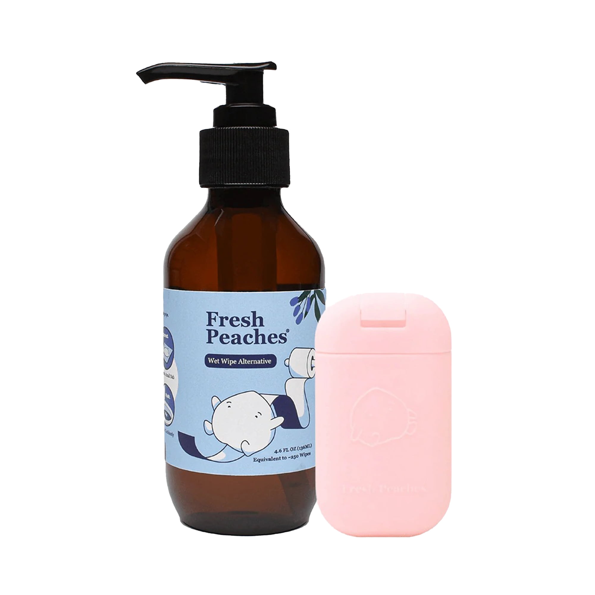 Alternative to wet sale wipes