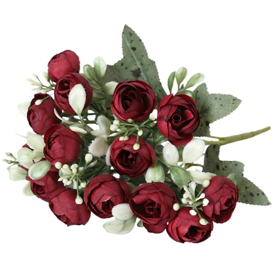 Fresh Peony Buds, Small Rustic Bouquet for Home Decoration | Stage Floral Arrangements, Dried Natural Flower Bundle, 5-7 Stems Per Bunch