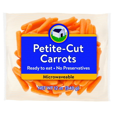 Fresh Cut Petite Carrots, 12 oz Bag - Ready to Eat, Pre-Washed, Premium Quality