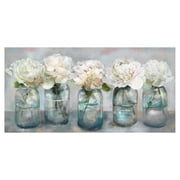 Fresh Picked Peonies by Studio Arts Wrapped Canvas Art Print