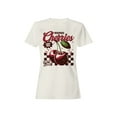 thumbnail image 1 of Fresh Picked Super Sweet Cherries Women's T-shirt, 1 of 3