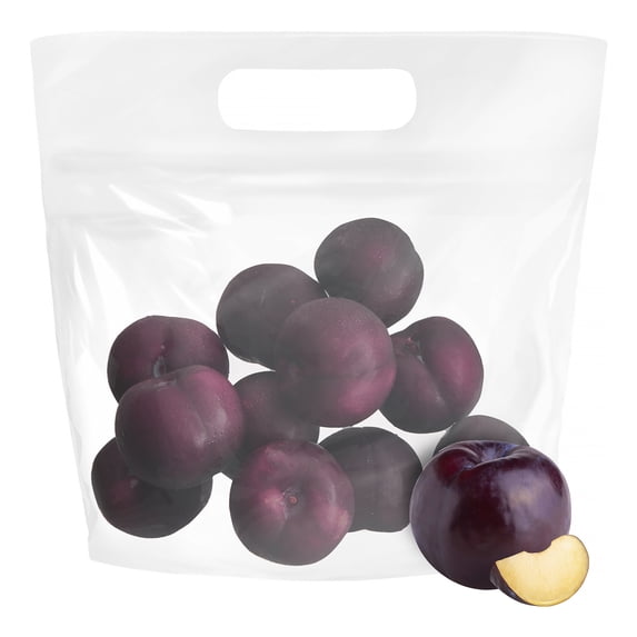 Fresh Plums, 2 lb Bag