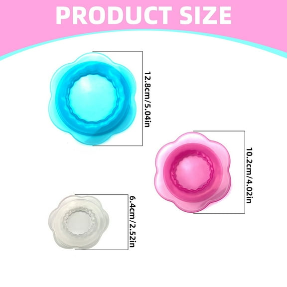 Fresh Preservation Case, Hilingoto Multifunctional Petal Silicone Fresh Keeping Cover Silicone Elastic Stretch Cover Silicone Bowl Covers Reusable Food Storage Covers for Various Food Containers