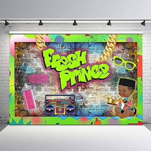 The Fresh Prince Backdrop The Fresh Prince Baby Shower Graffiti