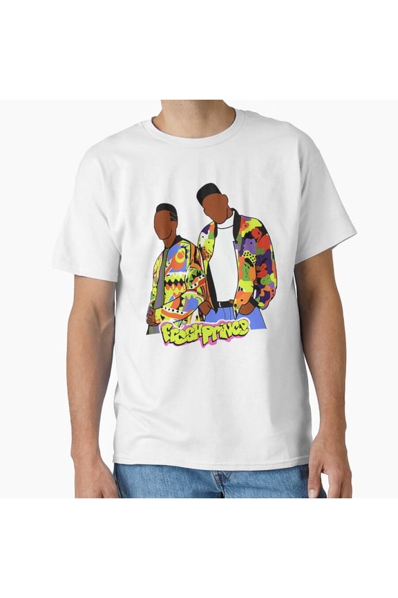 Fresh Prince Retro 90s Graffiti Neon Urban Flipped Text Variant B T-Shirt