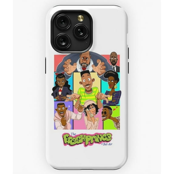 Fresh Prince of Bel Air Cartoon M1507 Phone Case for iPhone 17 16 15 14 13 12 11 Pro Max