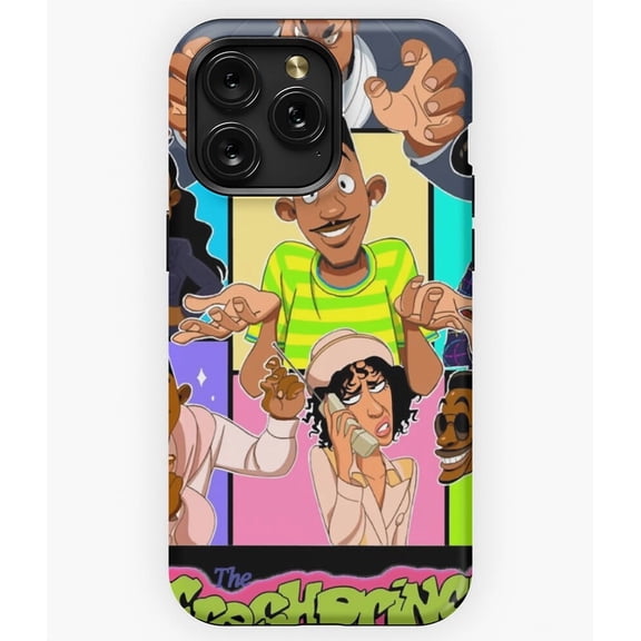 Fresh Prince of Bel Air Cartoon M1585 Phone Case for iPhone 17 16 15 14 13 12 11 Pro Max