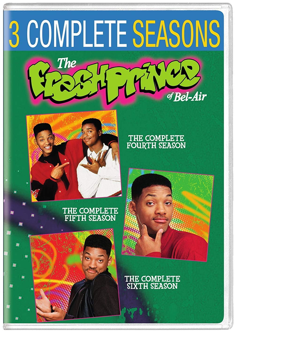 WARNER BROS. Warner Home Video The Fresh Prince of Bel-Air Seasons 4-6 DVD Set, 3-Pack, English