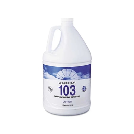 Fresh Products Conqueror 103 Lemon Odor Counteractant Concentrate, 1 Gallon -- 4 per Case.