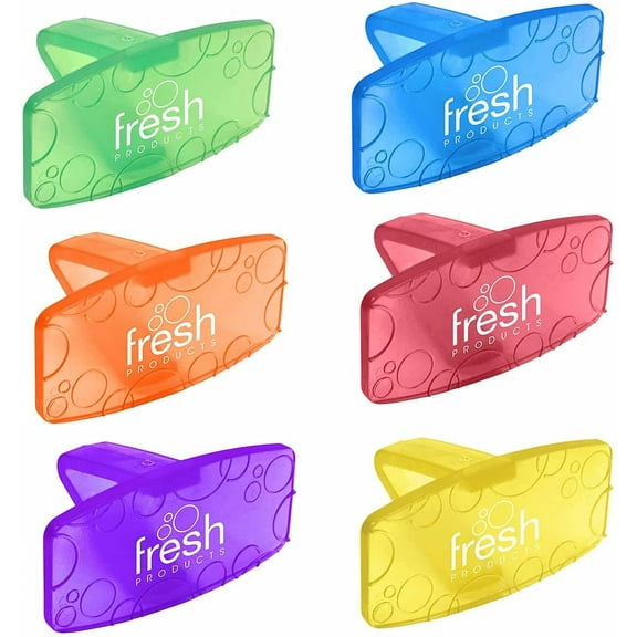Fresh Products Eco Bowl Clip 2.0 Bathroom Air Freshener Toilet Deodorizer, 6-Pack