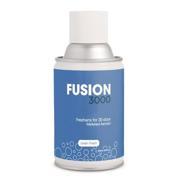 Fresh Products MAIR-F-000I012M-71 Fusion 6.25 oz Metered Aerosols - Linen Fresh (12/Carton)