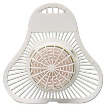 Fresh Products PP123USPBSF Parazyme Urinal Screen with Block, White