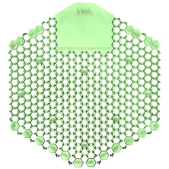 Fresh Products Wave 3D Urinal Screen, Herbal Mint
