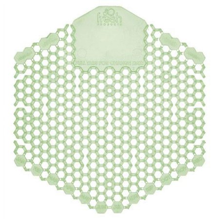 Fresh Products Wave 3D Urinal Deodorizer, Herbal Mint Scent, 58 g, 10/Box, 6 Boxes/Carton