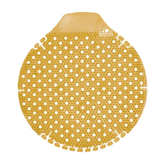 Fresh Products Tidal Wave Urinal Screen, Double Sided 60 day Screen, 5x more fragrance than competitors, Summer Sunshine - 6 Pk