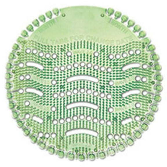 Fresh Products Wave 2.0 Urinal Deodorizer Screen - Green - 10/Box