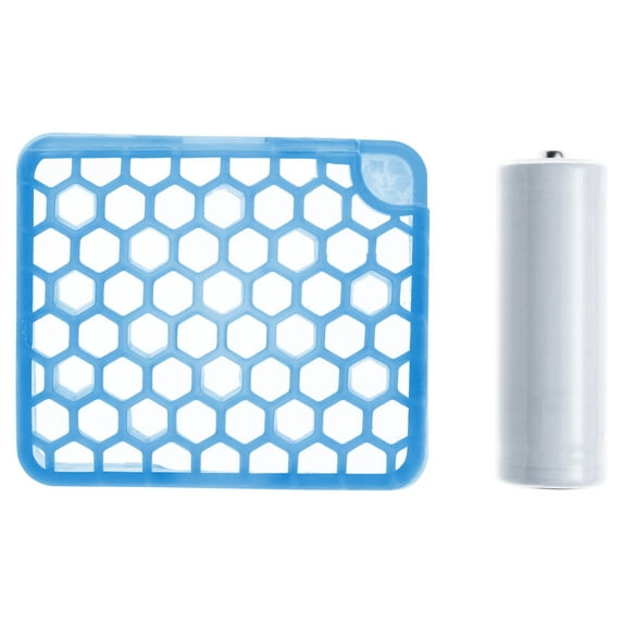 Fresh Products myfresh Fragrance Refill, Air Freshener, Reduce Fragrance Overload, Eliminates Sticky Residue, Dry Fragrance Technology, Free Batteries Included — Cotton Blossom, Blue, 6pk