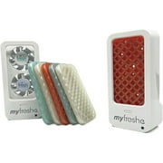 Fresh Products myfreshe Plug-in Air Freshener, Worry-free No Heat, No Glass, Dry Fragrance Refills, Made in the USA - Starter Kit w/ 2 Dispensers and 3 Fragrances