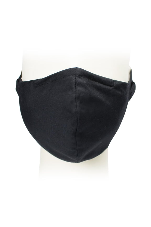 Mask - Black (Adult Large) - 4 Pack