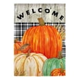 thumbnail image 1 of Fresh Pumpkins Garden Suede Flag, 1 of 1