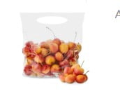 Fresh Sweet Rainier Cherries, 1.25 LB Bag