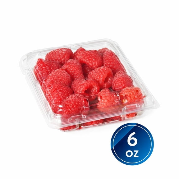 Fresh Raspberries, 6 oz. Container