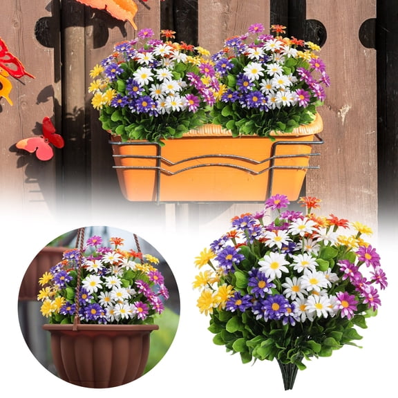 Fresh Realistic Chamomile Floral Arrangement for Weddings Home Hotel Decorations and Photography Enhancements 10PCS