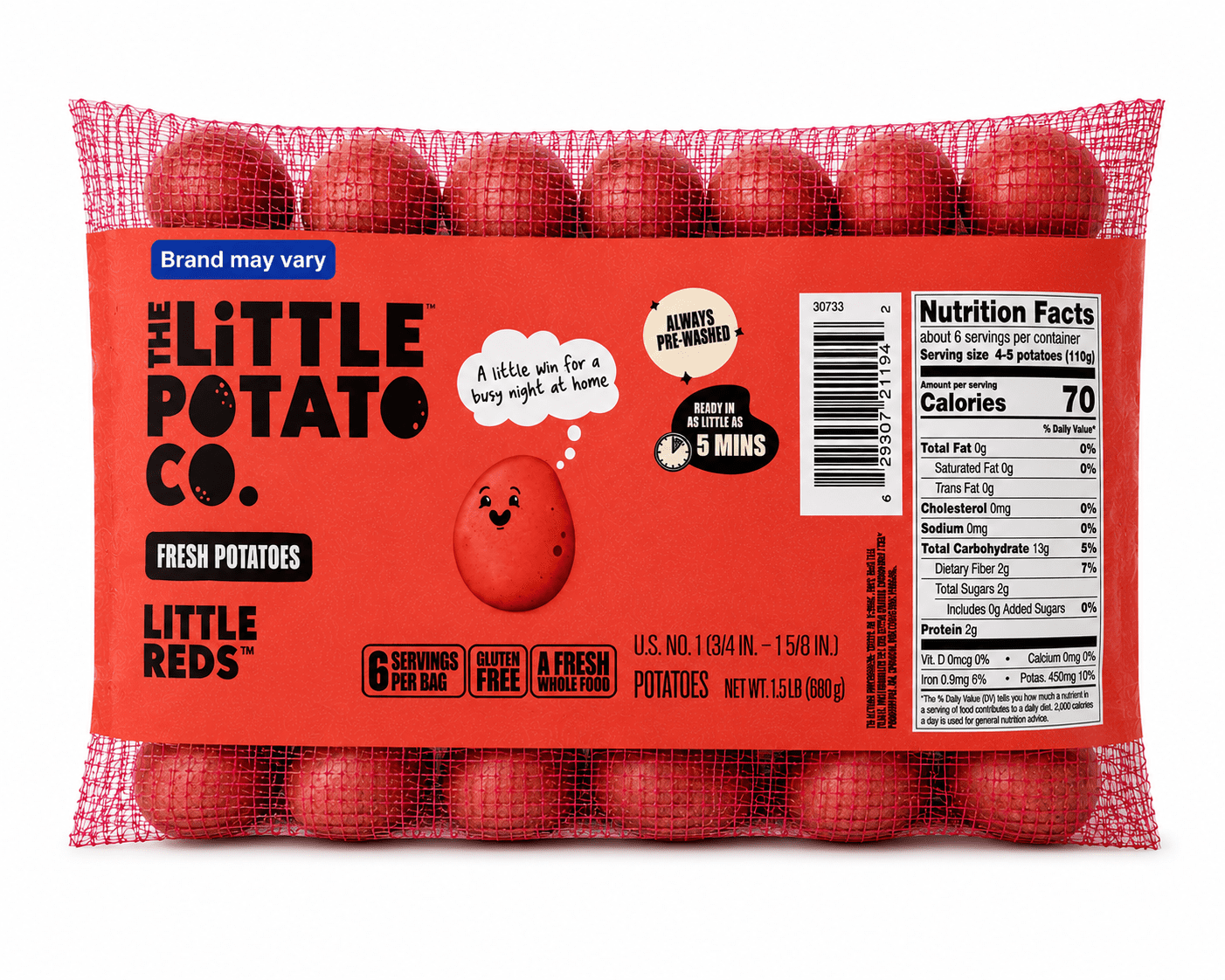 Fresh Red Petite Potatoes, 1.5 lb bag