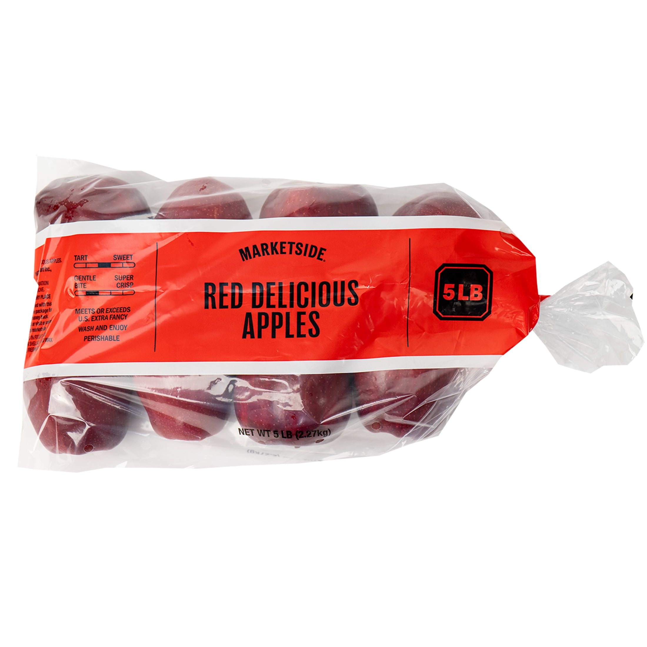 Fresh Red Delicious Apples, 5 lb Bag - Walmart.com