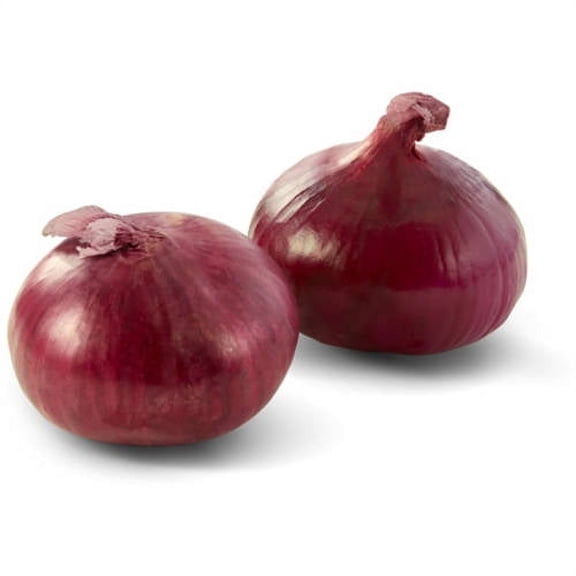 Fresh Red Onions, 2 lb, Bag