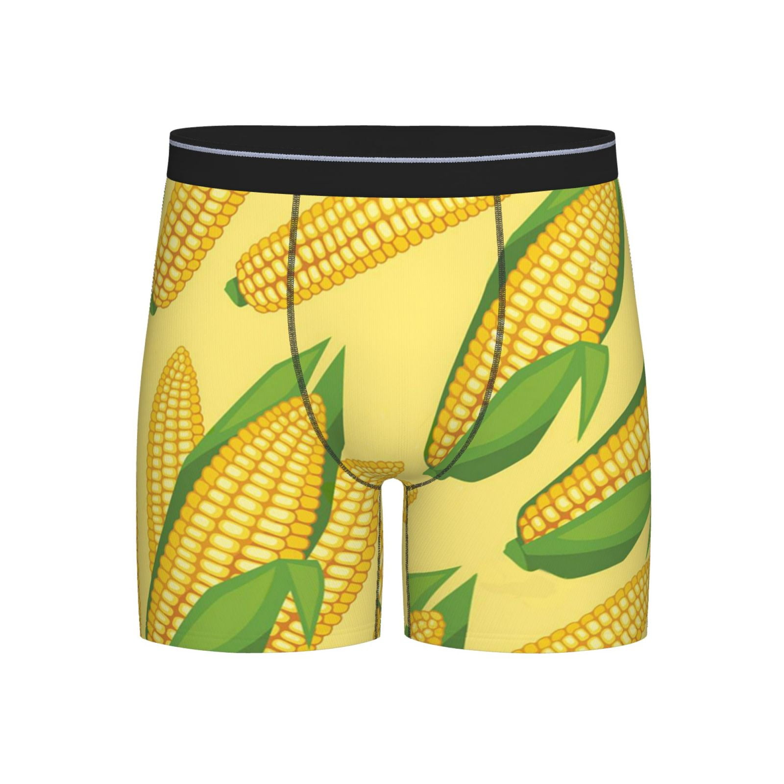 Fresh Ripe Corn Cobs Underwear For Men,Soft Boxer Briefs Comfortable