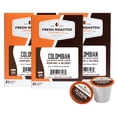 thumbnail image 1 of Fresh Roasted Coffee, 100% Colombian Supremo Coffee Pods, Medium Roast, K-cup Compatible, 72 Count, 1 of 9