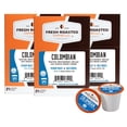 thumbnail image 1 of Fresh Roasted Coffee, Colombian Swiss Water Decaf, Medium Roast, K-cup Compatible, 72 Count, 1 of 9