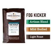 Fresh Roasted Coffee, Fog Kicker Blend Coffee, Light Roast, Whole Bean, 80 oz 5 lbs