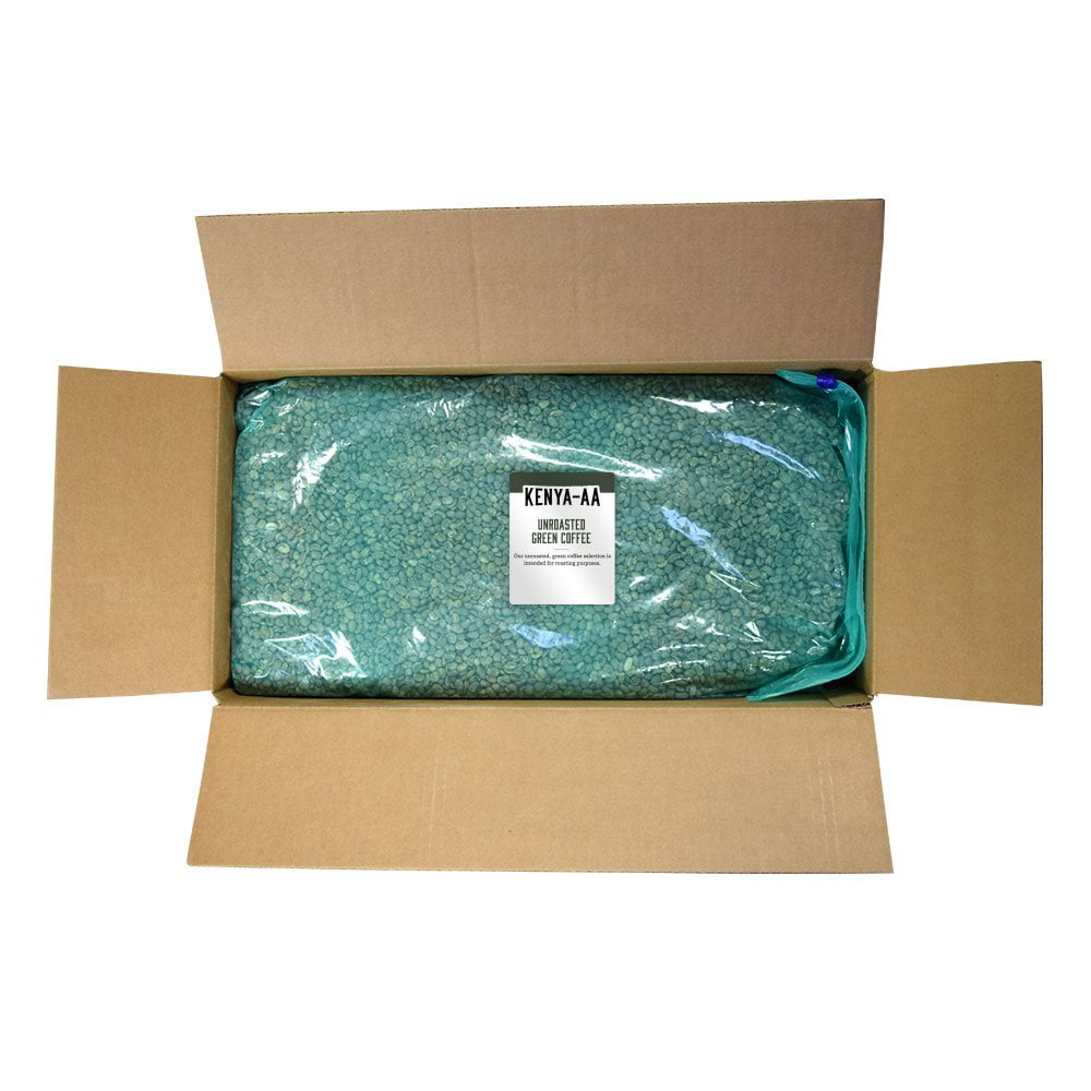 Fresh Roasted Coffee, Green Kenya AA Coffee Beans, 25 lb