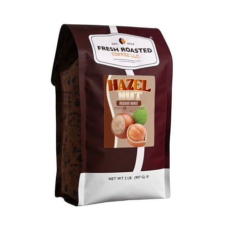 Fresh Roasted Coffee, Hazelnut Flavored Coffee Drip Ground, 32 oz 2 lbs