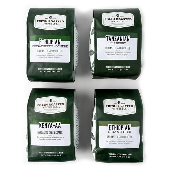 Fresh Roasted Coffee, Home Roaster's Sampler, African Green Coffee