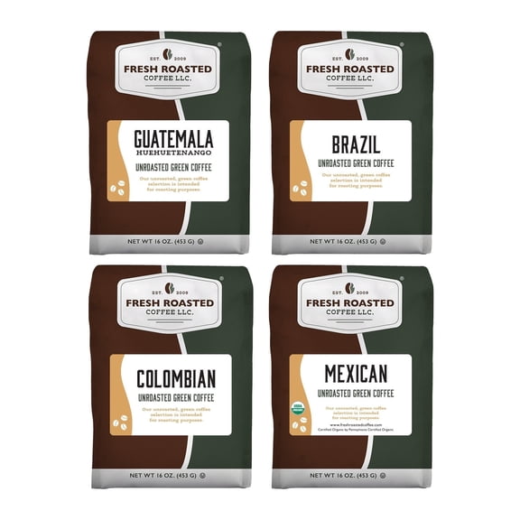 Fresh Roasted Coffee, Home Roaster's Sampler, South & Central American Green Coffee