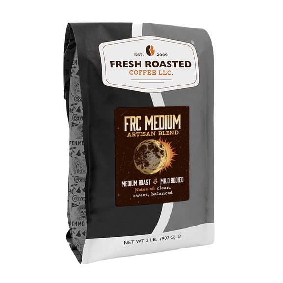 Fresh Roasted Coffee, FRC Classic Medium Roast Blend, Drip Ground, 32 oz 2 lbs