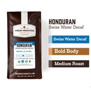 Fresh Roasted Coffee, Organic Honduran Water-Processed Decaf Coffee, Medium Roast, Whole Bean, 32 oz 2 lbs